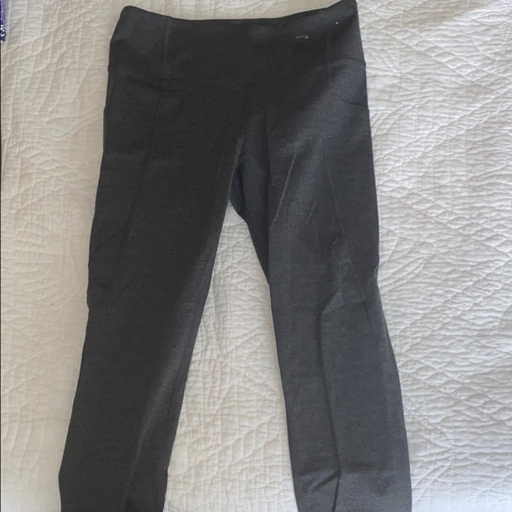 Full length grey leggings
